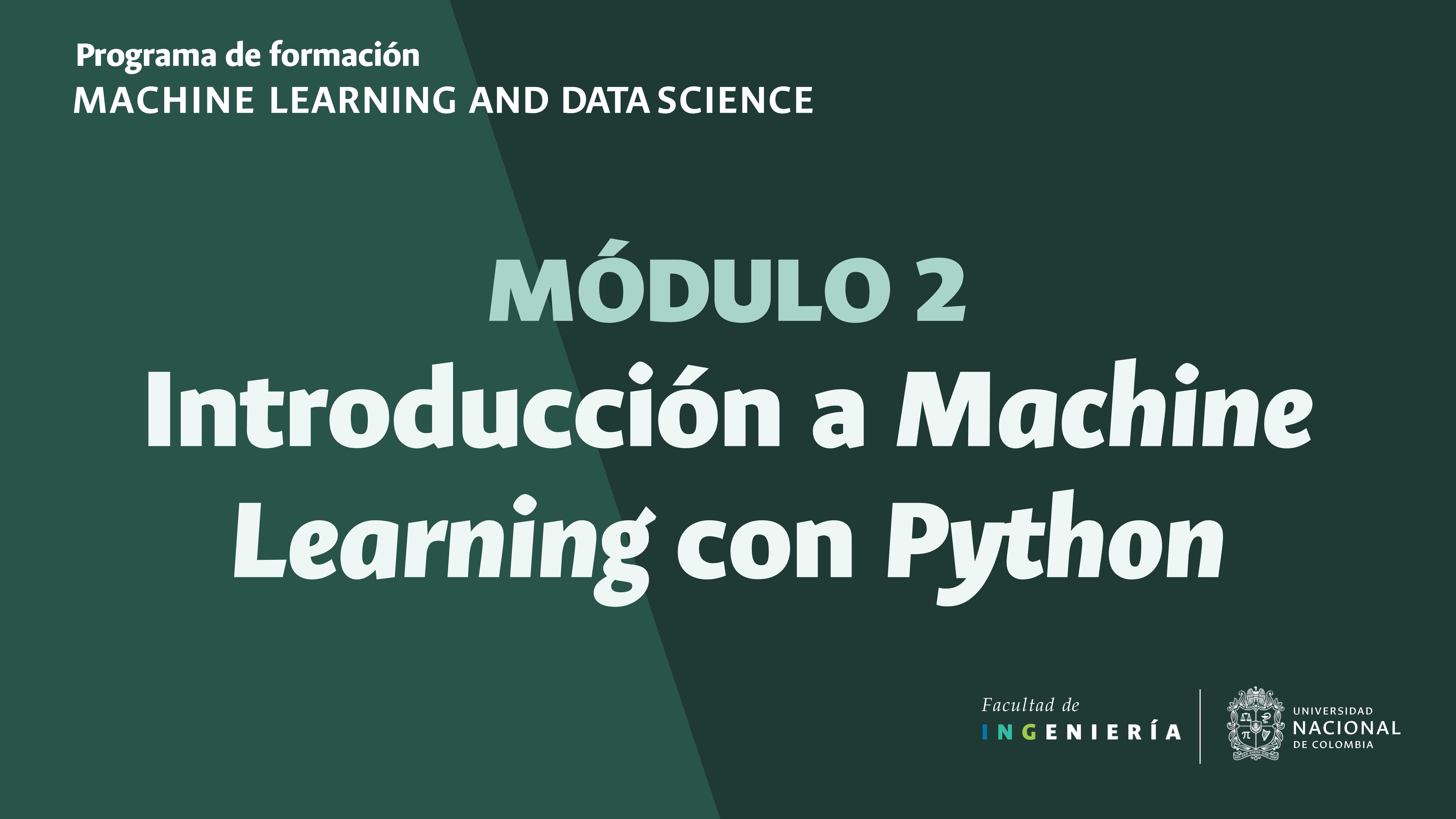 Introducción a Machine Learning con Python mlds2